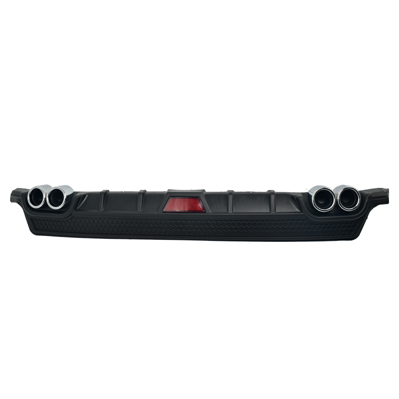 Rear lip of car (black)